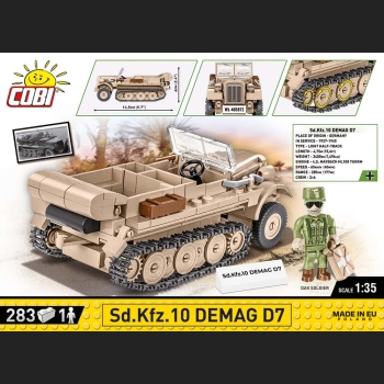 Sd.Kfz 10 Demag D7 283 Kl. 1:35 HC WWII